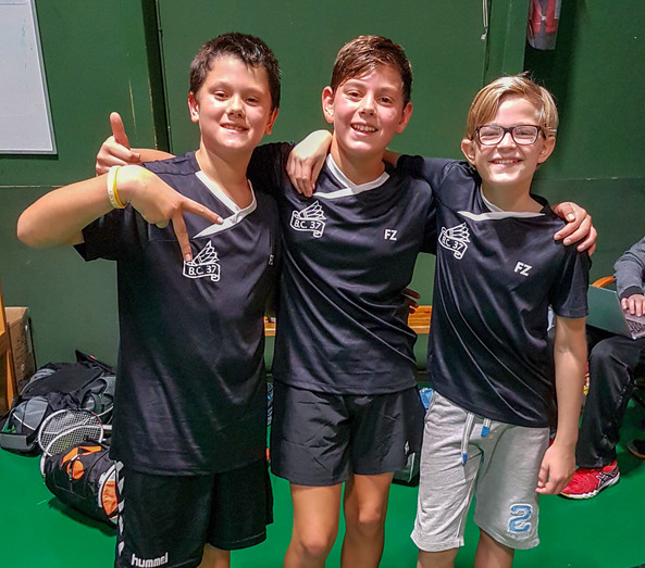 Ulf, William og Casper fra U13 D BC37 2 Ulf, William og Casper fra U13 D BC37 2