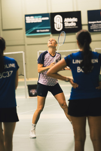 Første workshop i samarbejde med Women's Badminton Collective Første workshop i samarbejde med Women's Badminton Collective