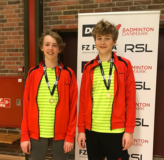 Anton og Frederik vinder landsdelsmesterskaberne U17/U19 A HD 2019
