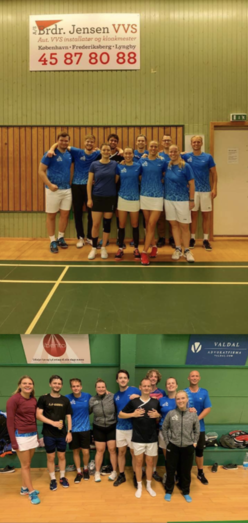 1. og 3. holdet i henholdsvis FBK og Lyngby